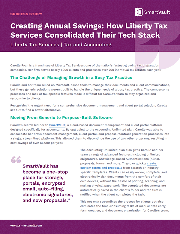 Creating Annual Savings: How Liberty Tax Services Consolidated Their Tech Stack