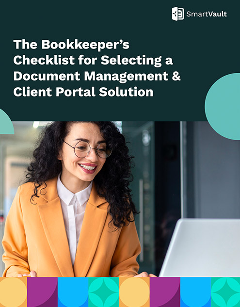 Bookkeepers Checklist For Document Management And Client Portal Solution